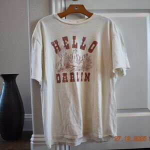 BUNDLE TRENDY Altar'd State and Bootbarn Oversized Western T-Shirts